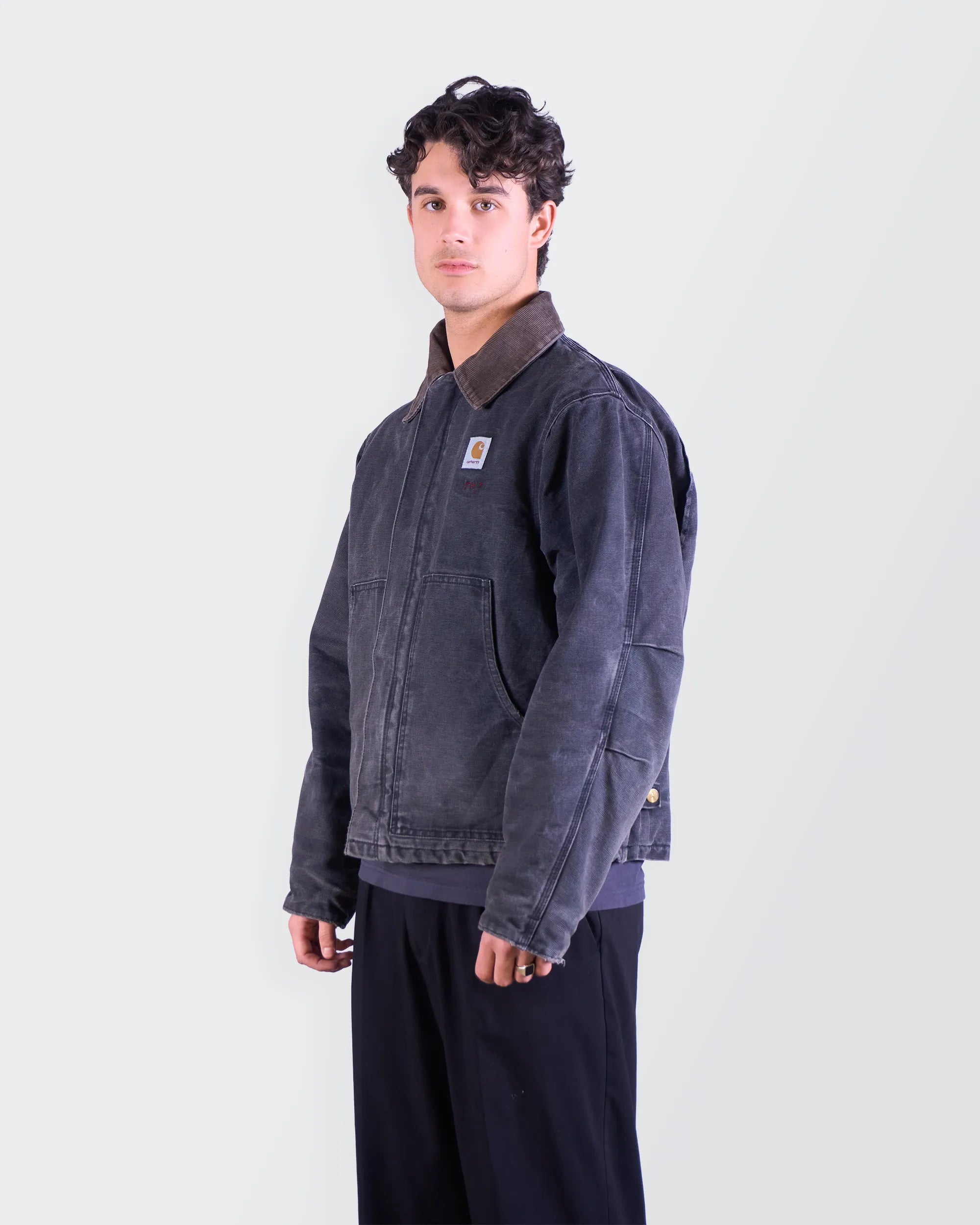 Carhartt 1990s Black Canvas Jacket - M