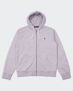 Ralph Lauren Grey Full-Zip Hoodie - L