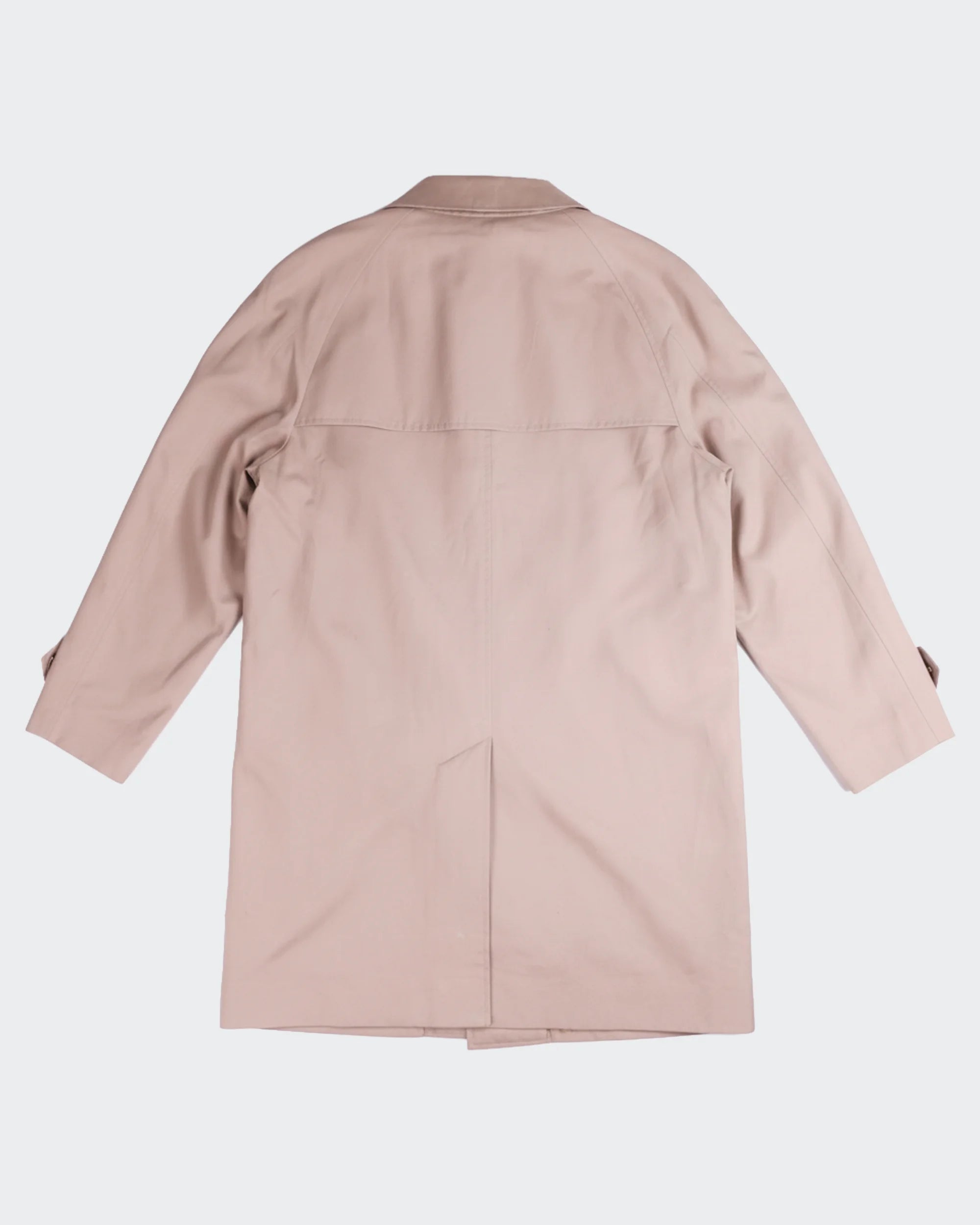 Burberry 1990's Beige  Car Coat - L