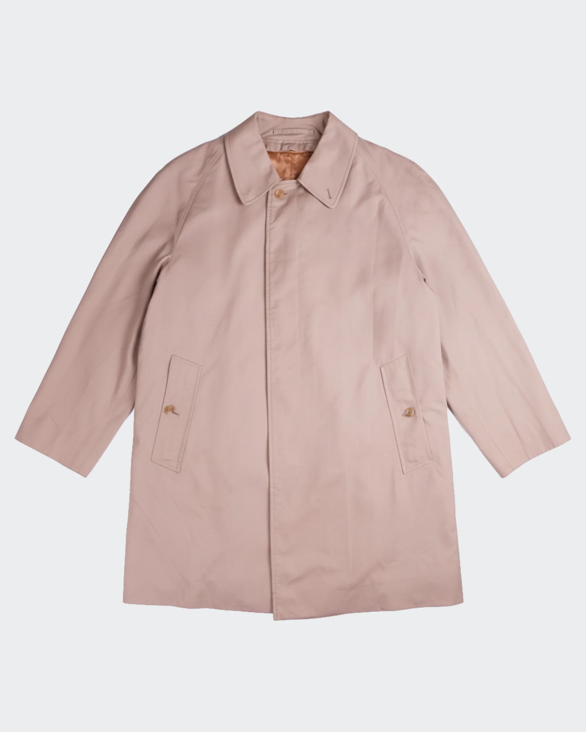 Burberry 1990's Beige  Car Coat - L