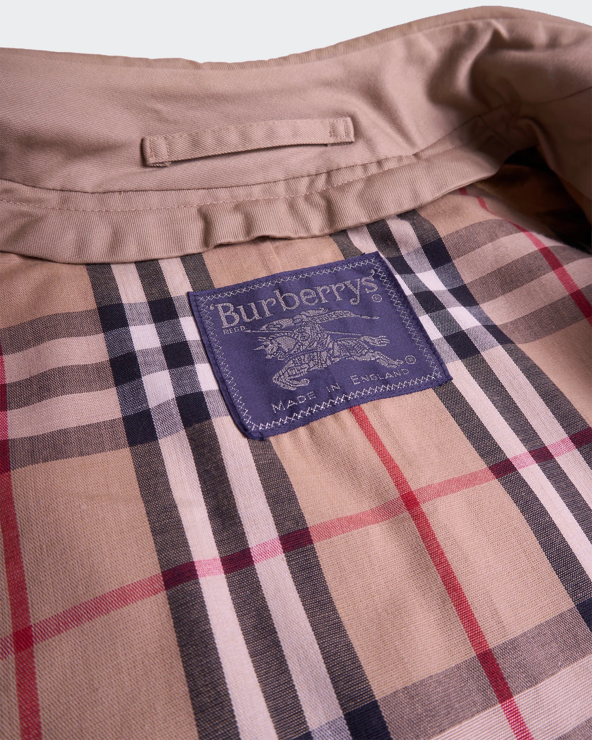 Burberry 1990's Beige  Car Coat - L