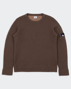 C.P. Company Brown Wool Crewneck Sweater - S