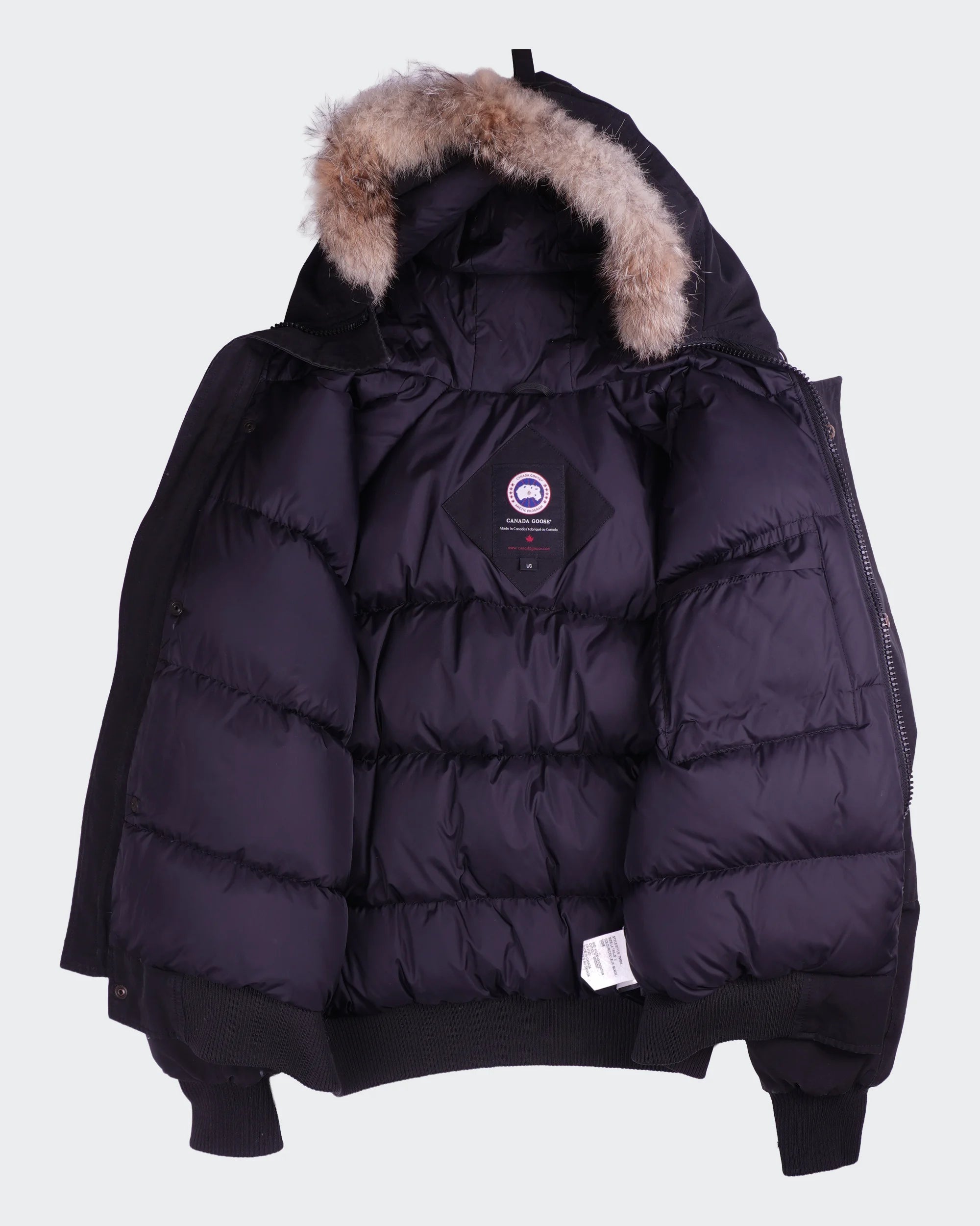 Canada Goose Black Down Jacket - L