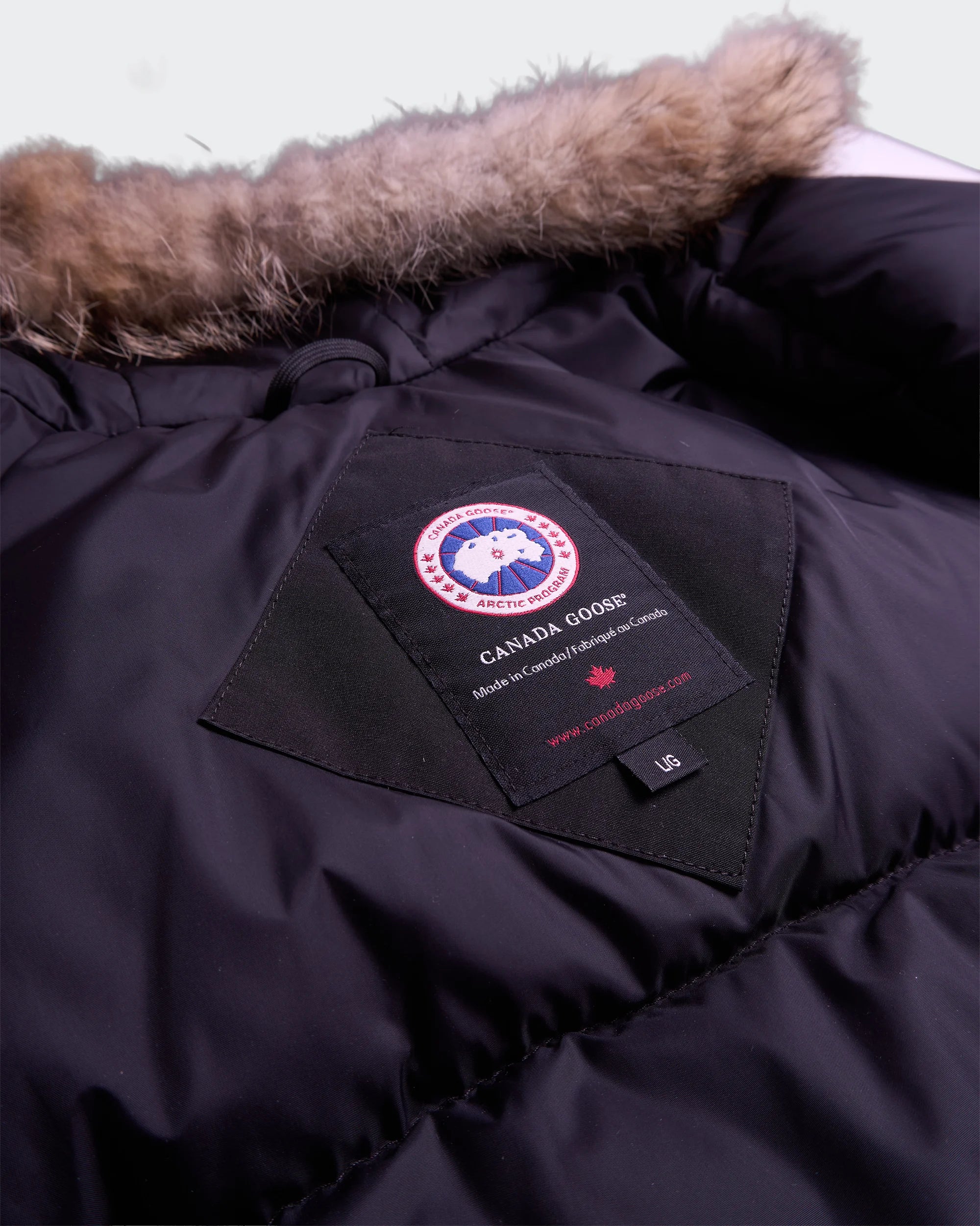 Canada Goose Black Down Jacket - L