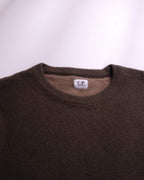C.P. Company Brown Wool Crewneck Sweater - S