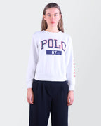 Ralph Lauren White  Crewneck Sweater - S