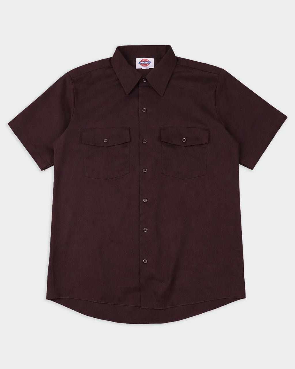 Dickies Brown Button-up Shirt - L
