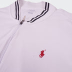 Ralph Lauren White  Track Jacket - L