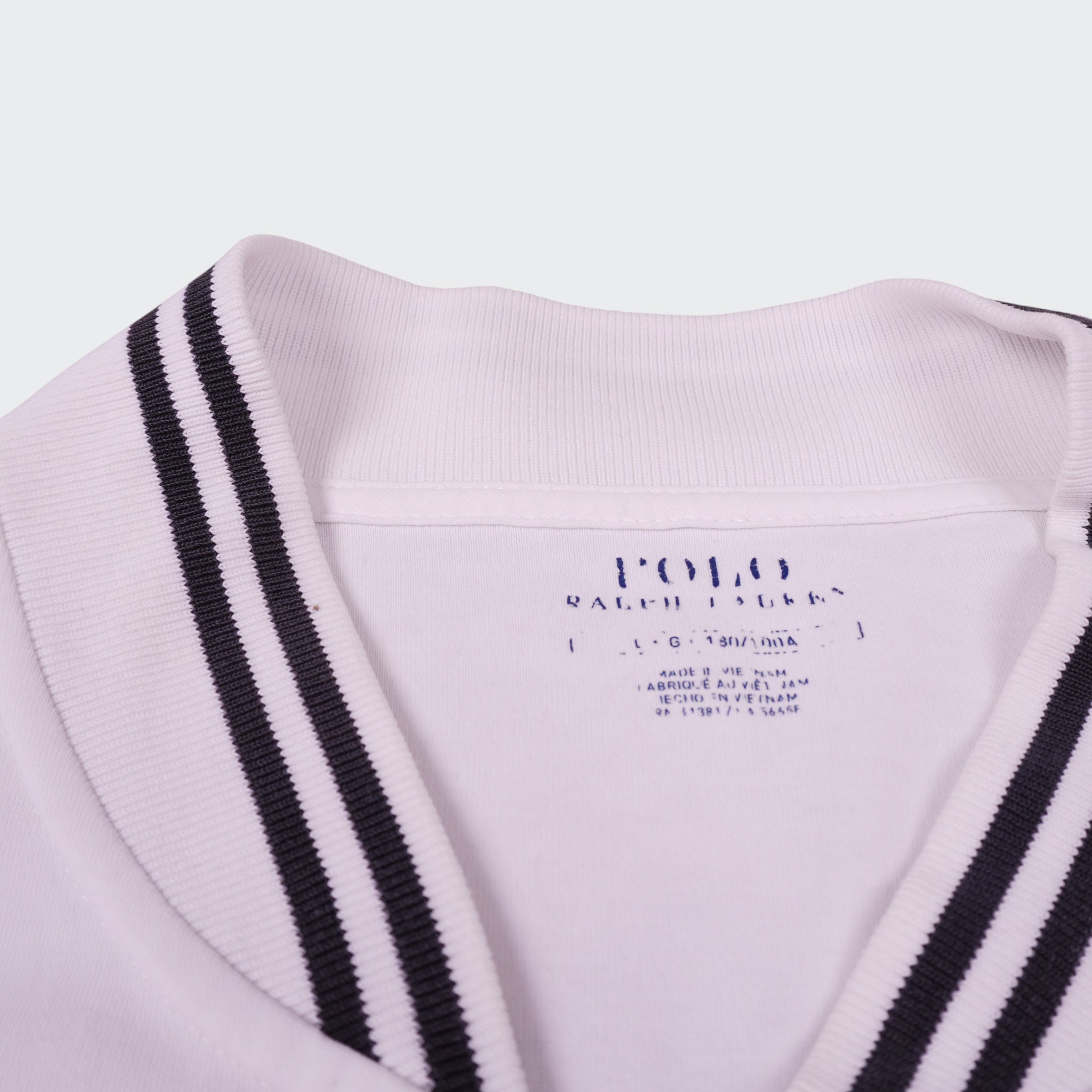 Ralph Lauren White  Track Jacket - L