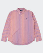 Ralph Lauren Pink Button-Down Shirt - M