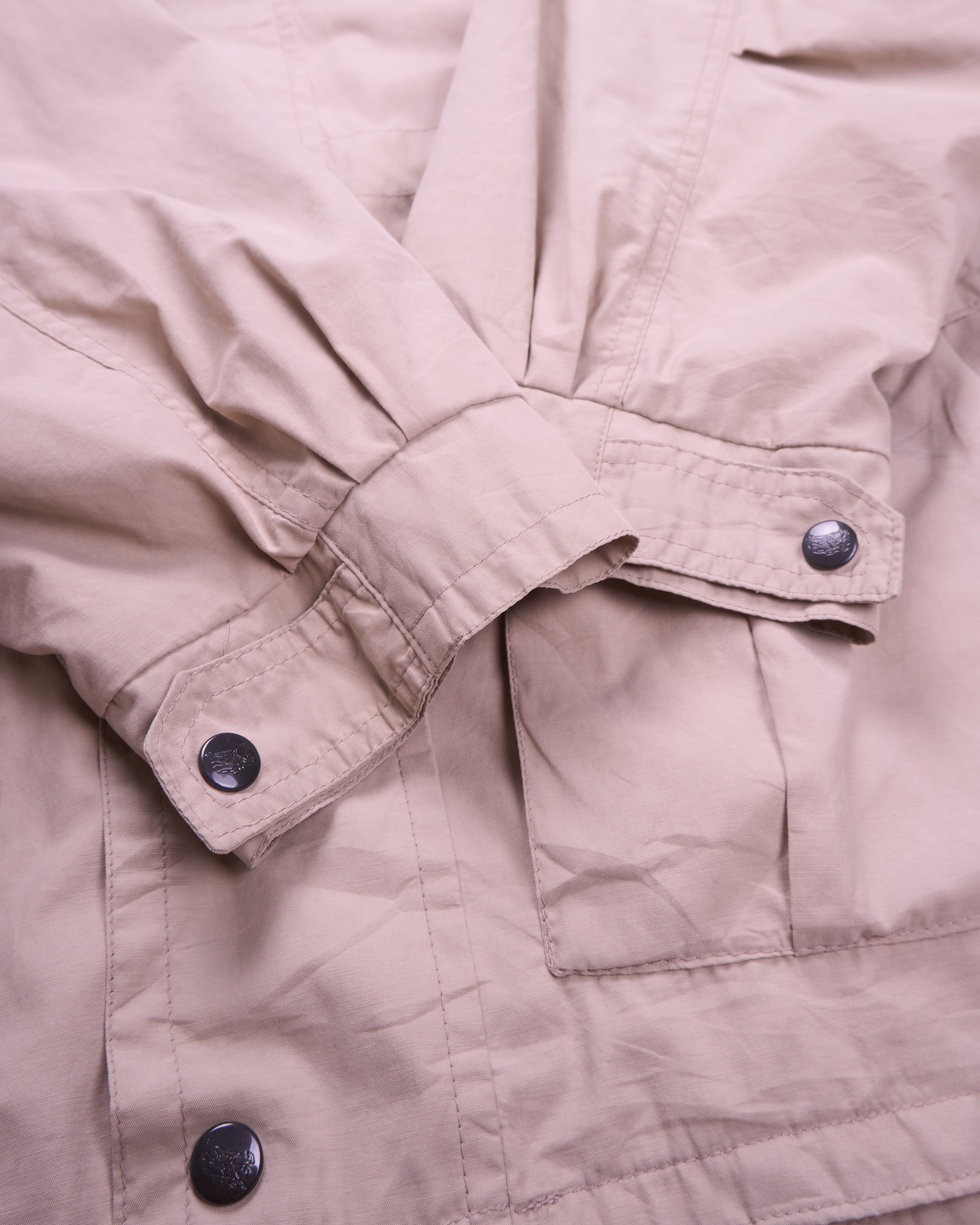 Burberry 1990's Beige  Field Jacket - L