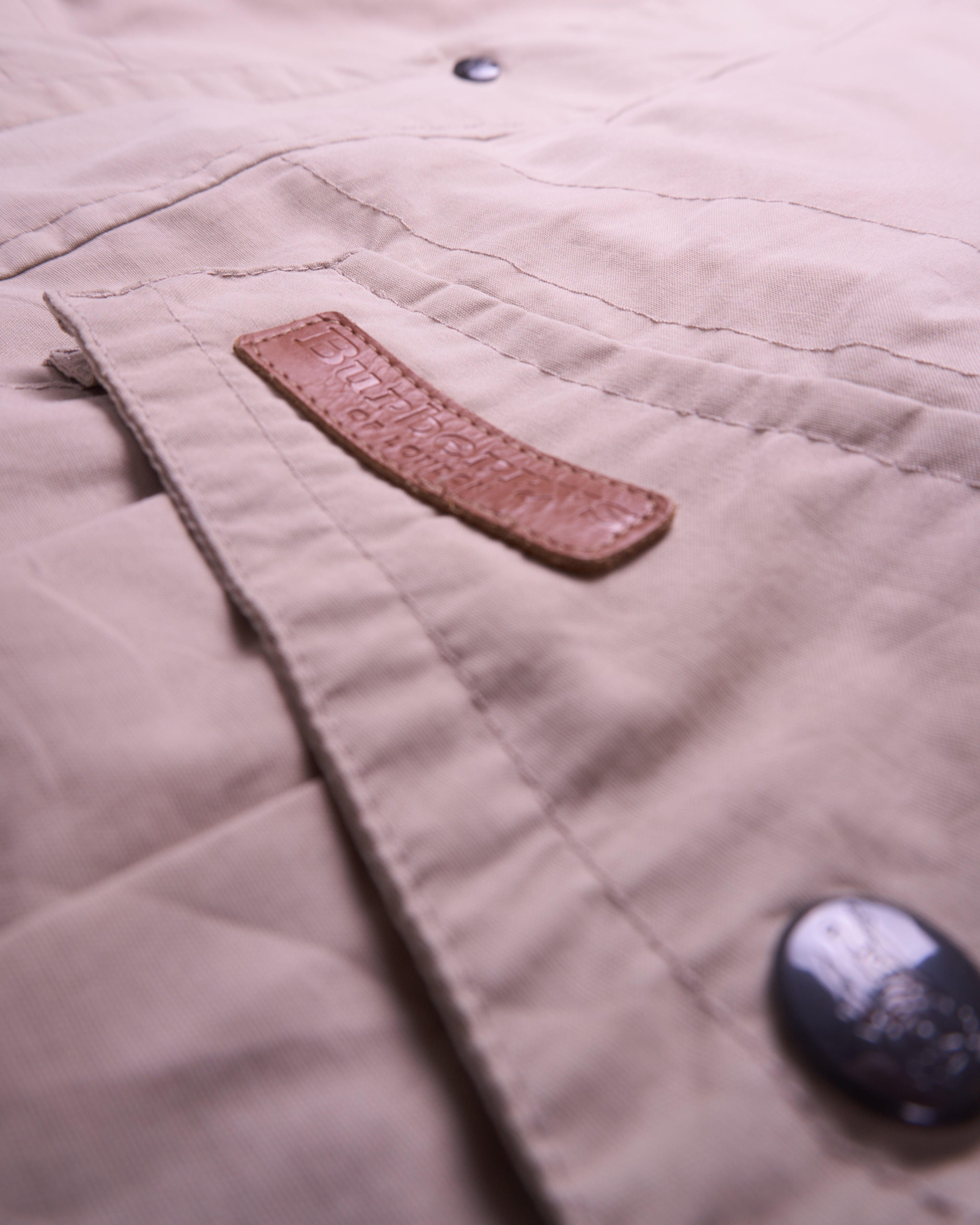 Burberry 1990's Beige  Field Jacket - L