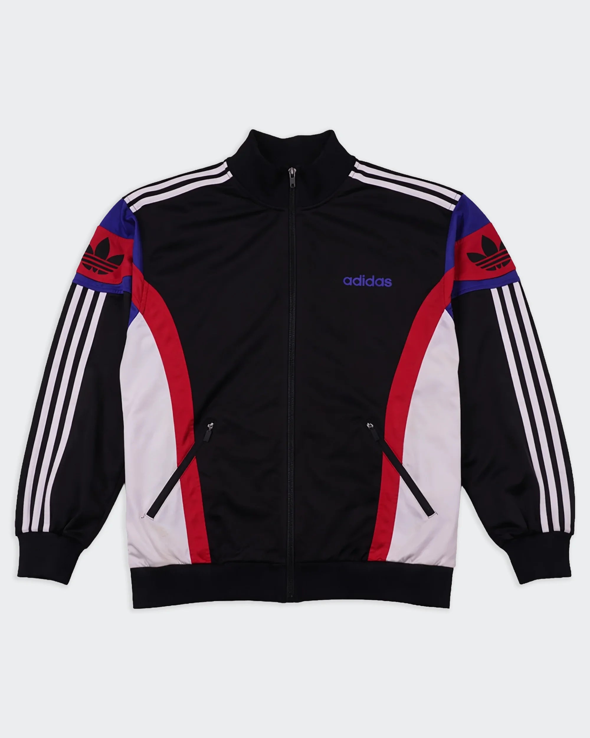 Adidas Black Track Jacket - L