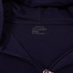 Ralph Lauren Navy Full-Zip Hoodie - XXL