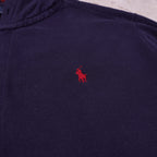 Ralph Lauren Navy  Full-Zip Hoodie - XXL