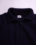 C.P. Company Navy Quarter-zip Sweater - L