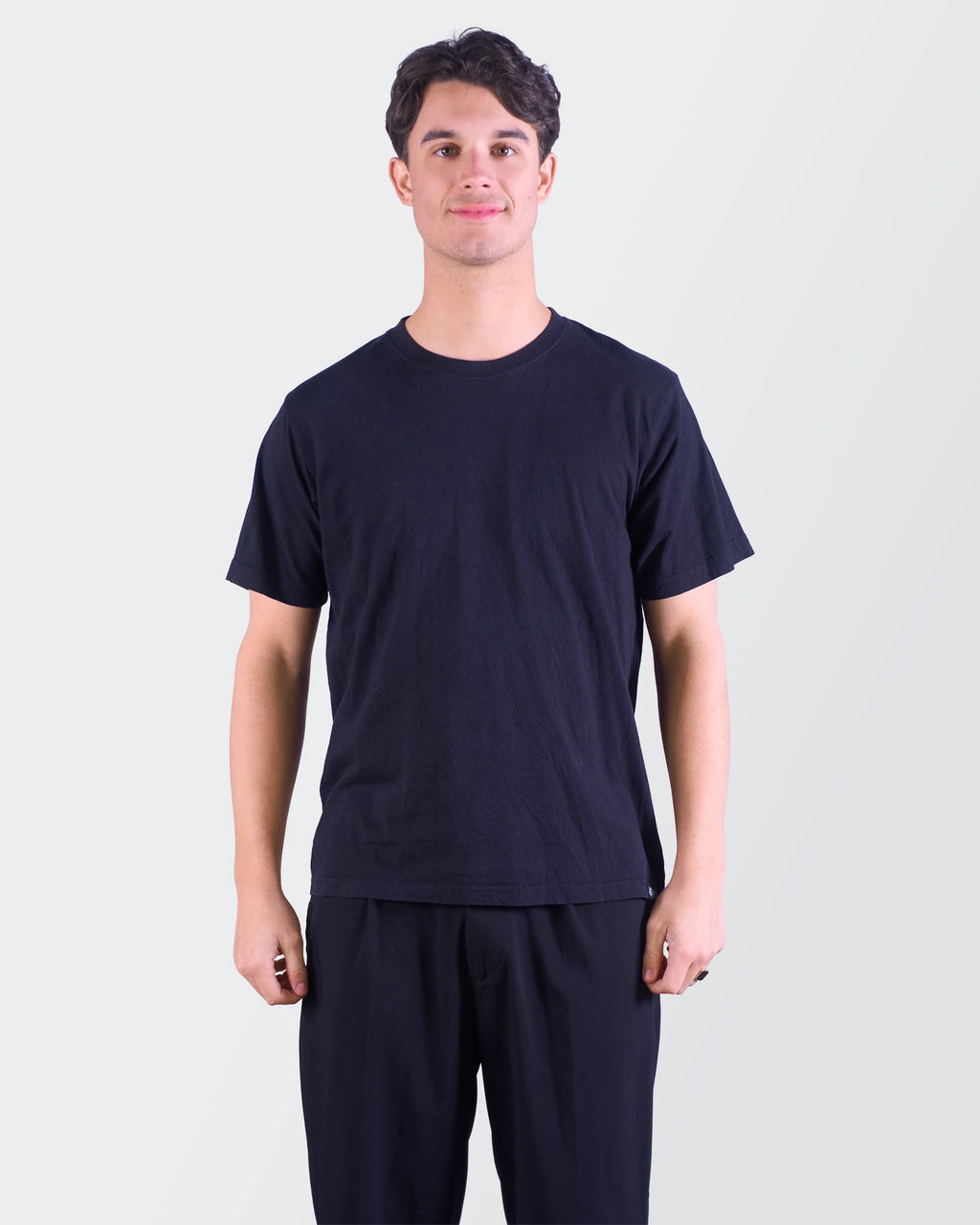 Dickies Black Cotton Plain T-shirt - S