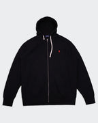 Ralph Lauren Black Full-Zip Hoodie - XXL
