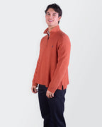 Ralph Lauren Orange  Quarter-zip Sweater - M