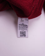 Stone Island Red Wool Crewneck Sweater - XL