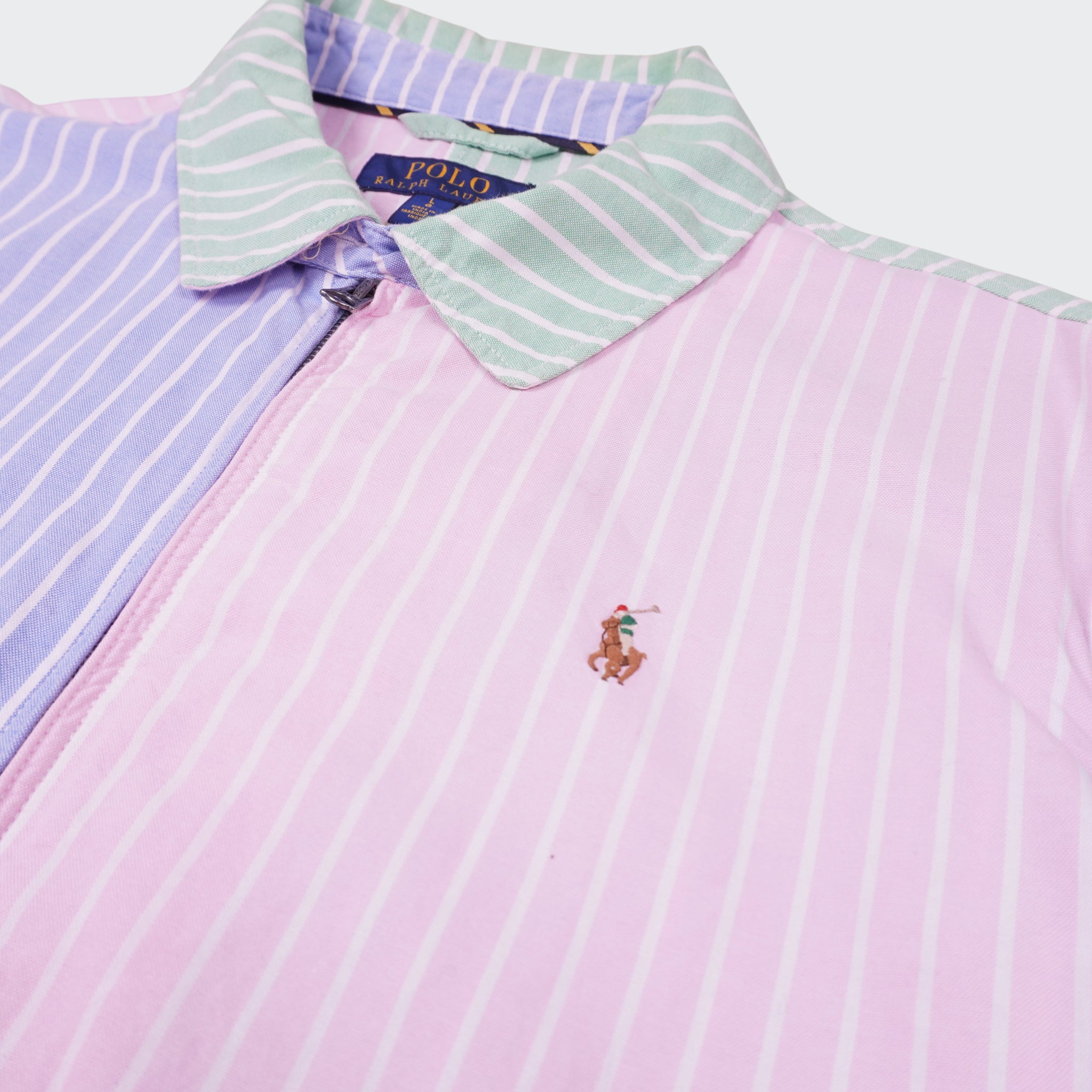 Ralph Lauren Pink Windbreaker Jacket - L