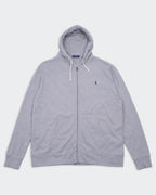 Ralph Lauren Grey Full-Zip Hoodie - XL