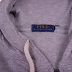 Ralph Lauren Grey Full-Zip Hoodie - XL