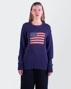 Ralph Lauren Navy  Crewneck Sweater - M