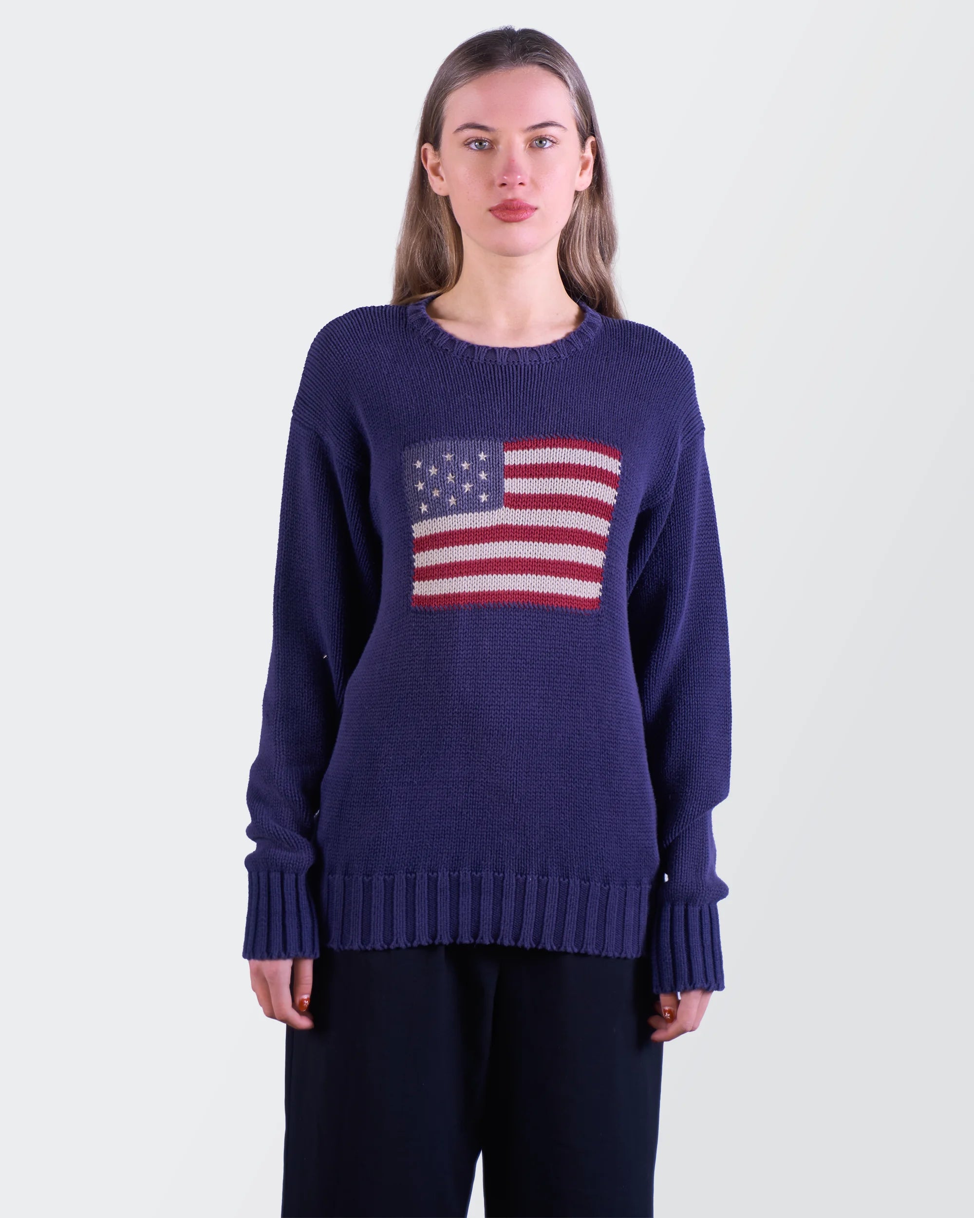 Ralph Lauren Navy  Crewneck Sweater - M