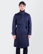 Burberry 1990's Navy  Trenchcoat - M