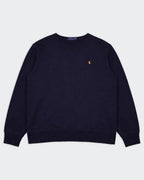 Ralph Lauren Navy Crewneck Sweater - XXL