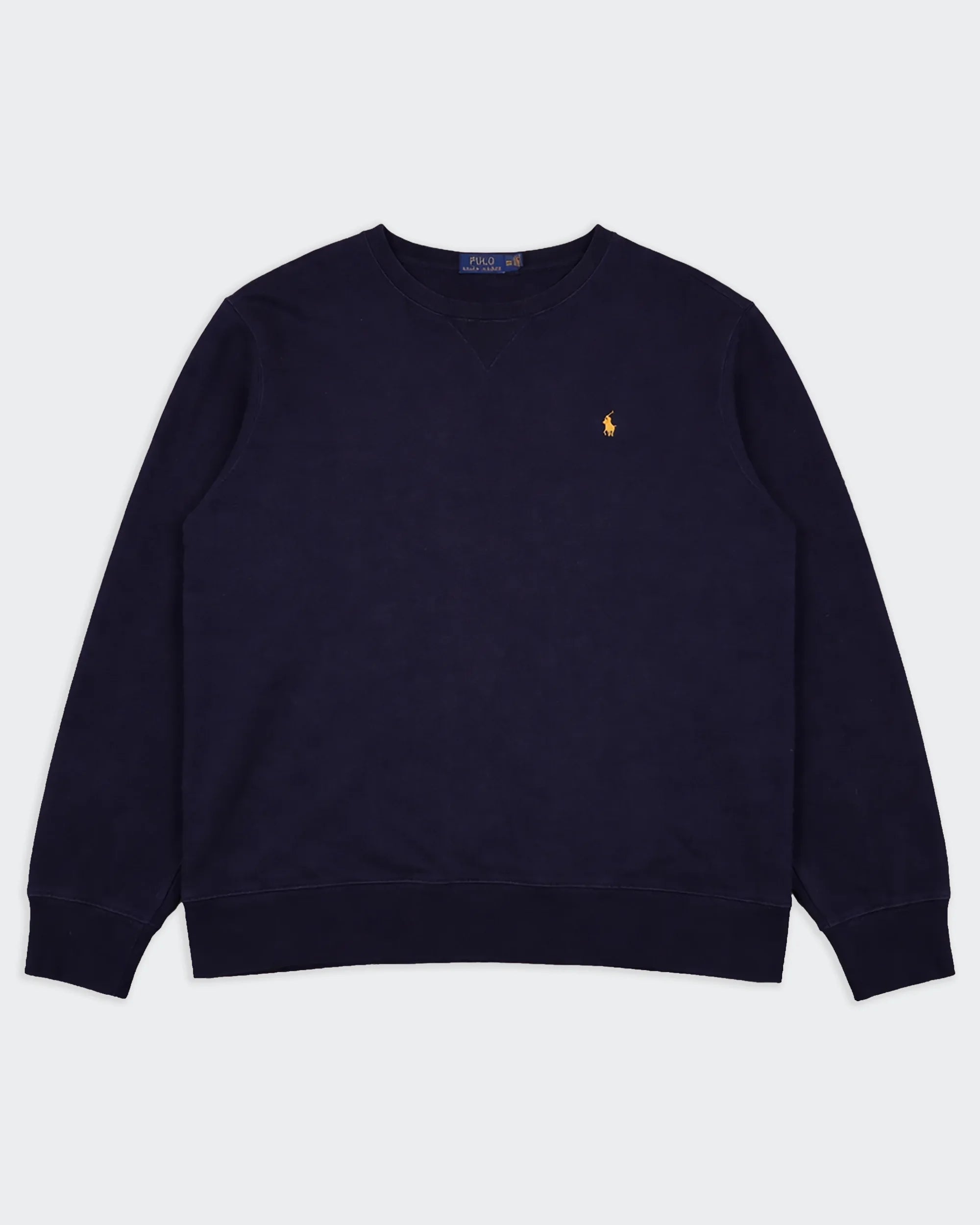 Ralph Lauren Navy Crewneck Sweater - XXL