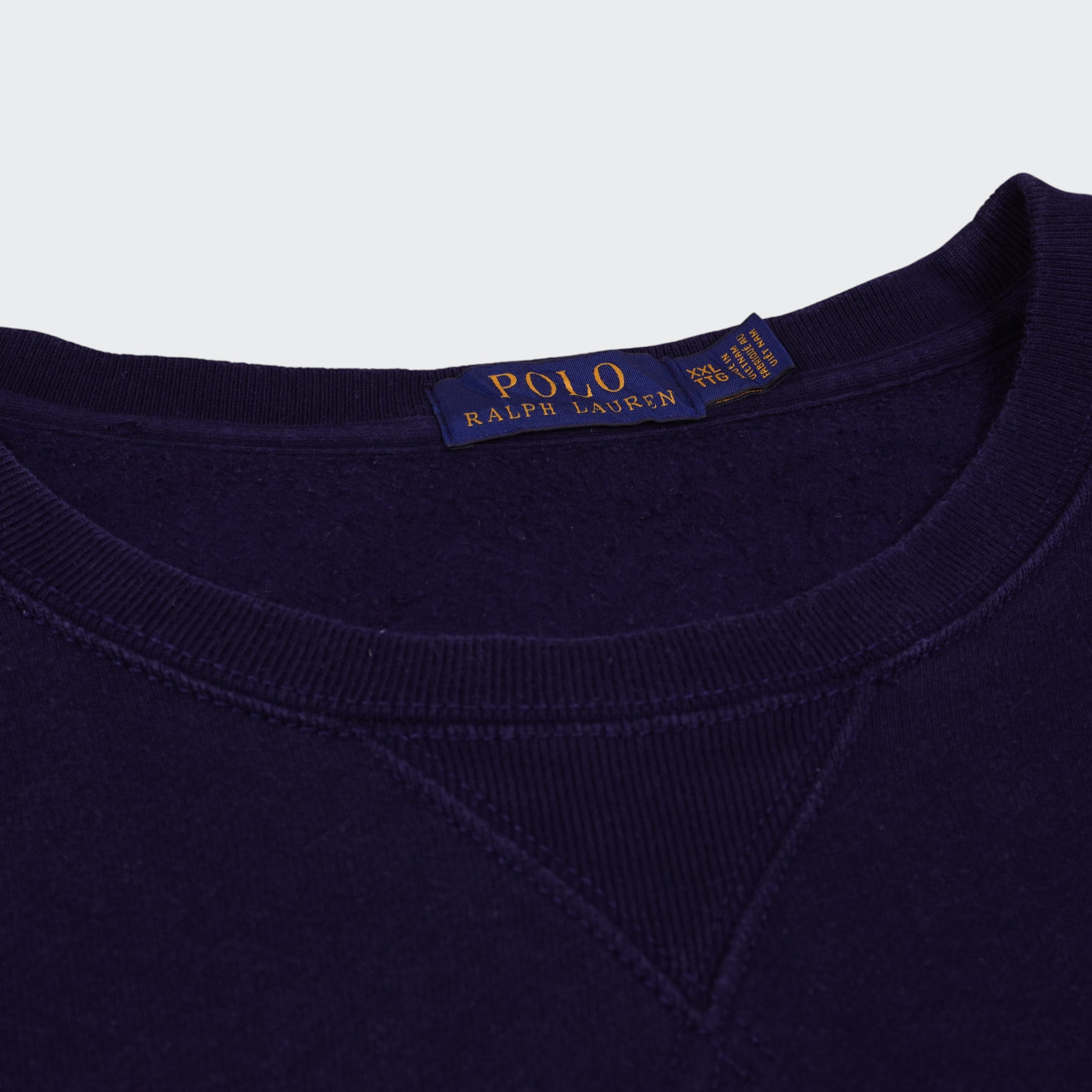 Ralph Lauren Navy Crewneck Sweater - XXL