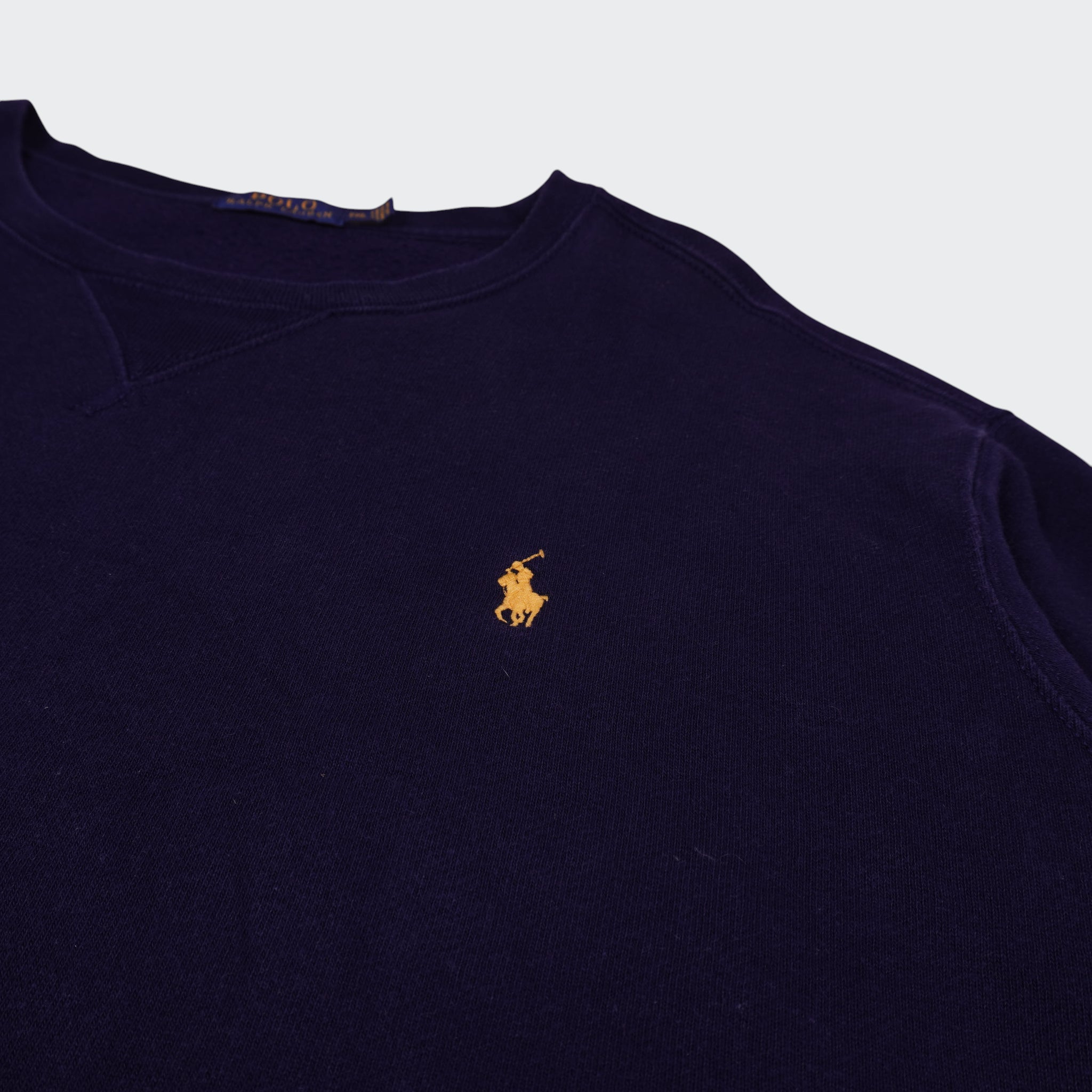 Ralph Lauren Navy Crewneck Sweater - XXL