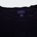 Ralph Lauren Navy Crewneck Sweater - XL