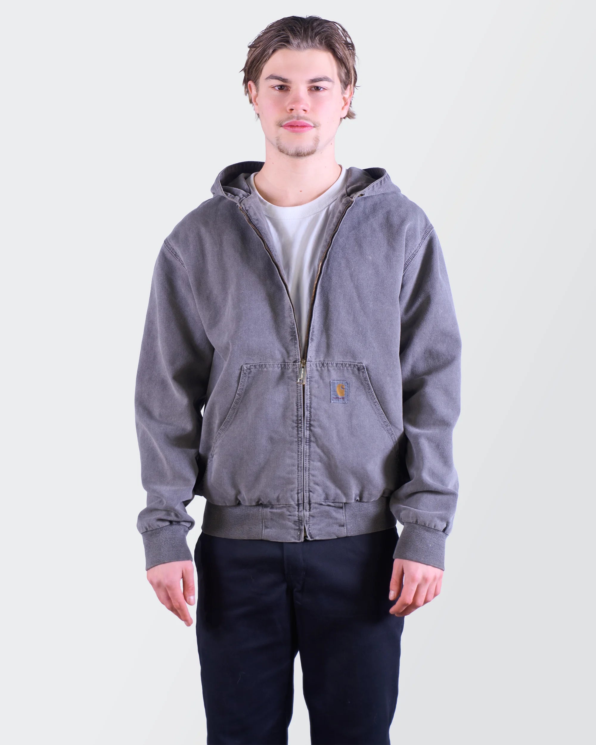 Carhartt Grey Canvas Jacket - M