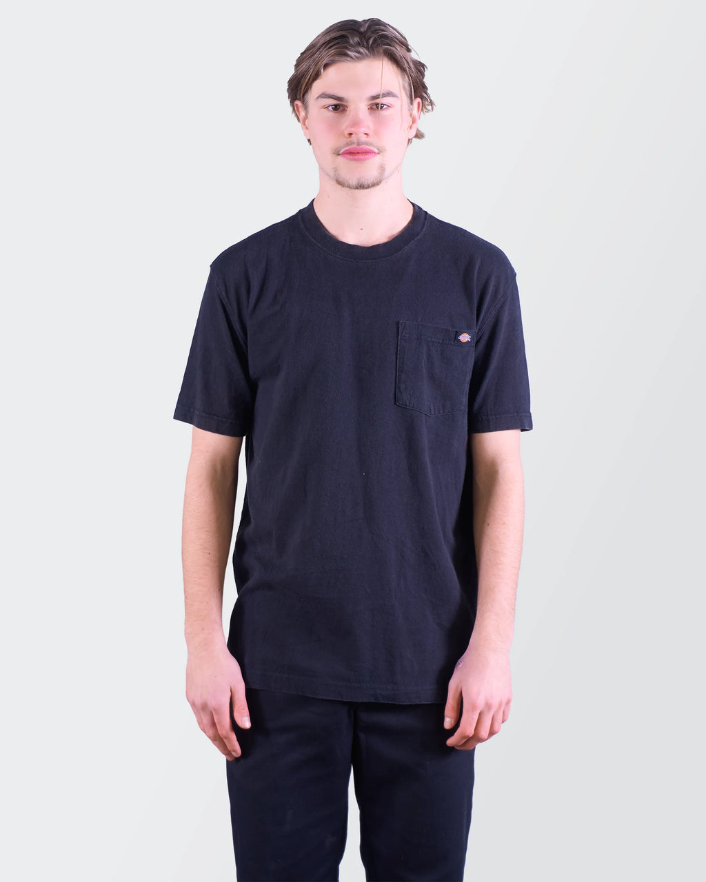 Dickies Black Cotton Pocket T-shirt - M