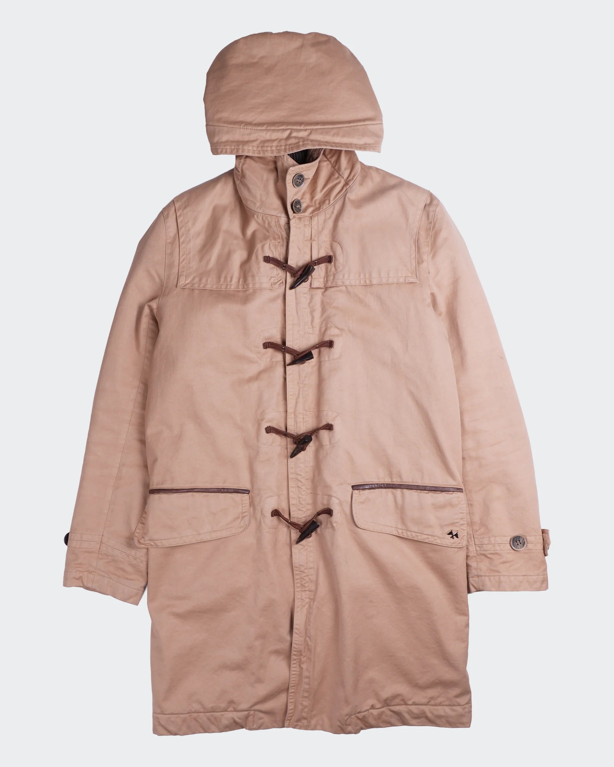 Rare Burberry 2000's Beige  Duffle Coat - M
