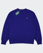 Ralph Lauren Blue Crewneck Sweater - XL