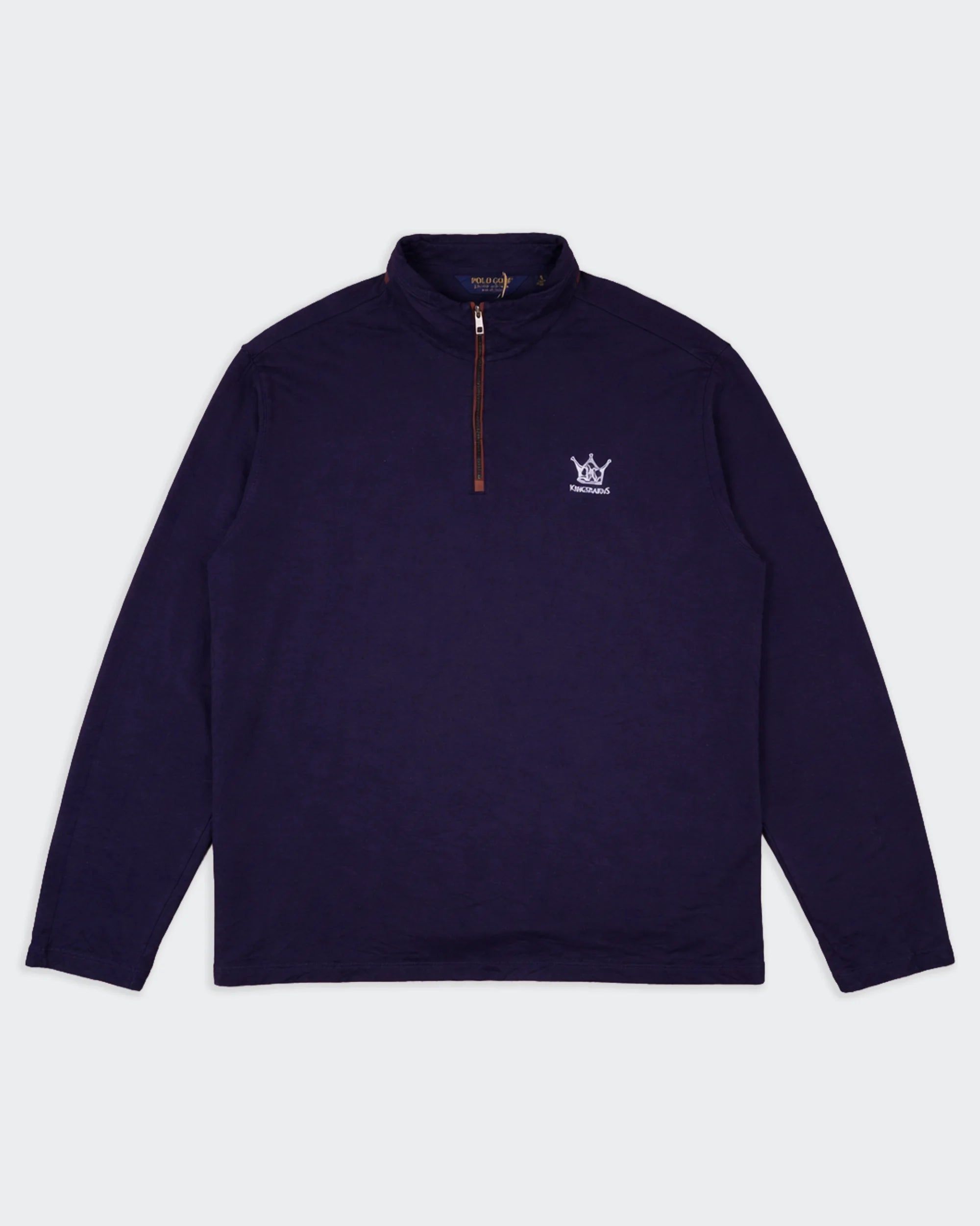 Ralph Lauren Ralph Lauren Navy  Quarter-zip Sweater - XL