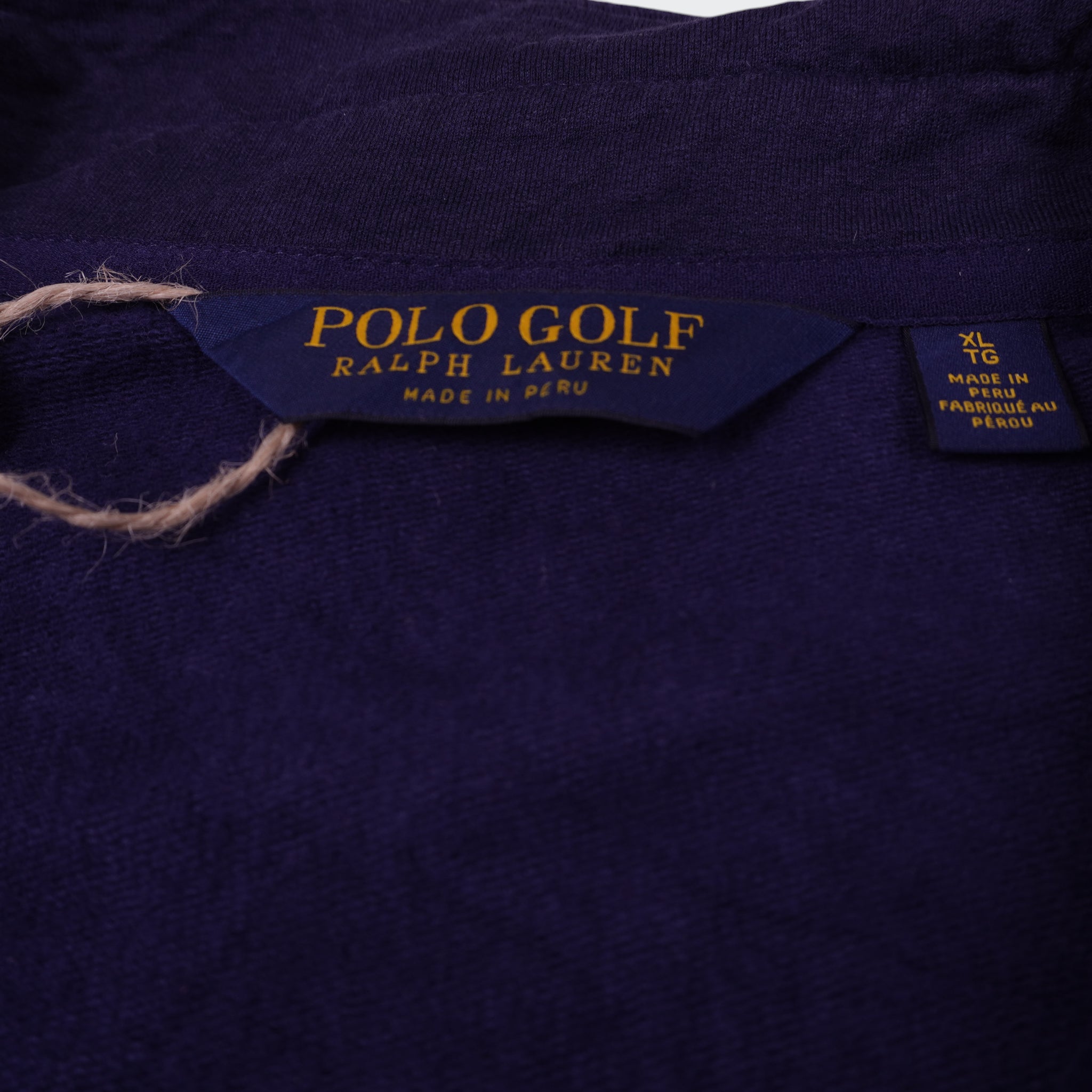 Ralph Lauren Ralph Lauren Navy  Quarter-zip Sweater - XL