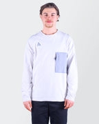Nike ACG White Cotton Long Sleeve T-shirt - L