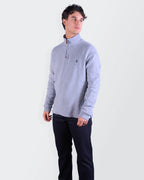 Ralph Lauren Grey  Quarter-zip Sweater - M