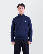 Ralph Lauren Navy Quarter-zip Sweater - M