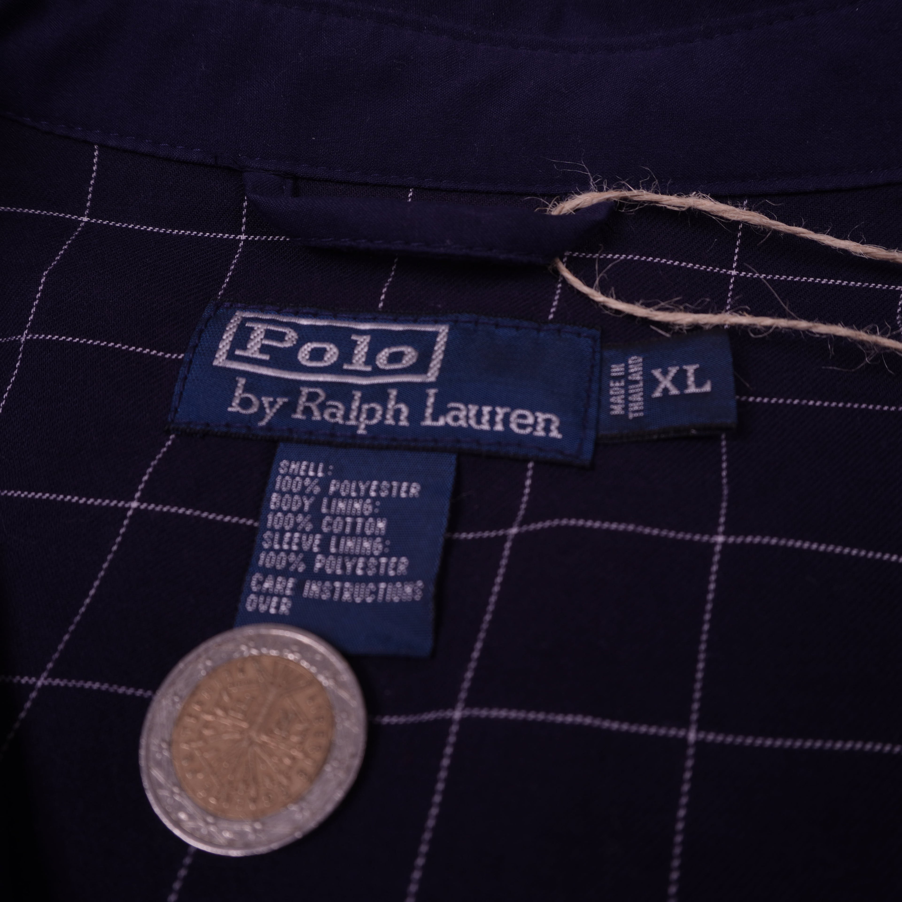 Ralph Lauren Navy  Harrington Jacket - XL