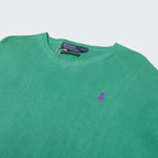 Ralph Lauren Green  V-neck Sweater - M