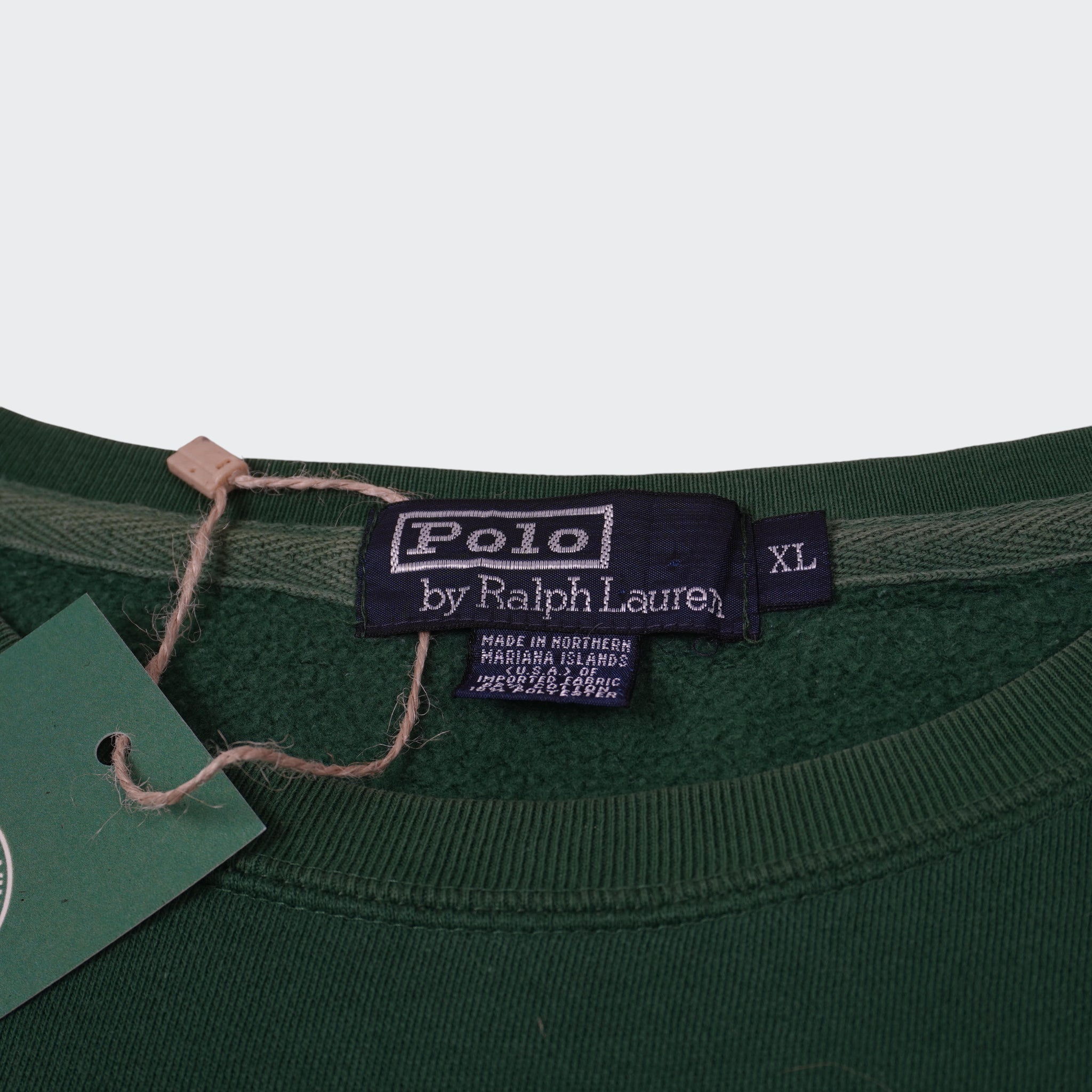 Ralph Lauren Green Crewneck Sweater - XL