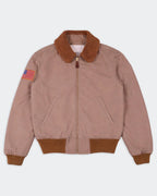 Ralph Lauren Beige Cotton Bomber Jacket - M