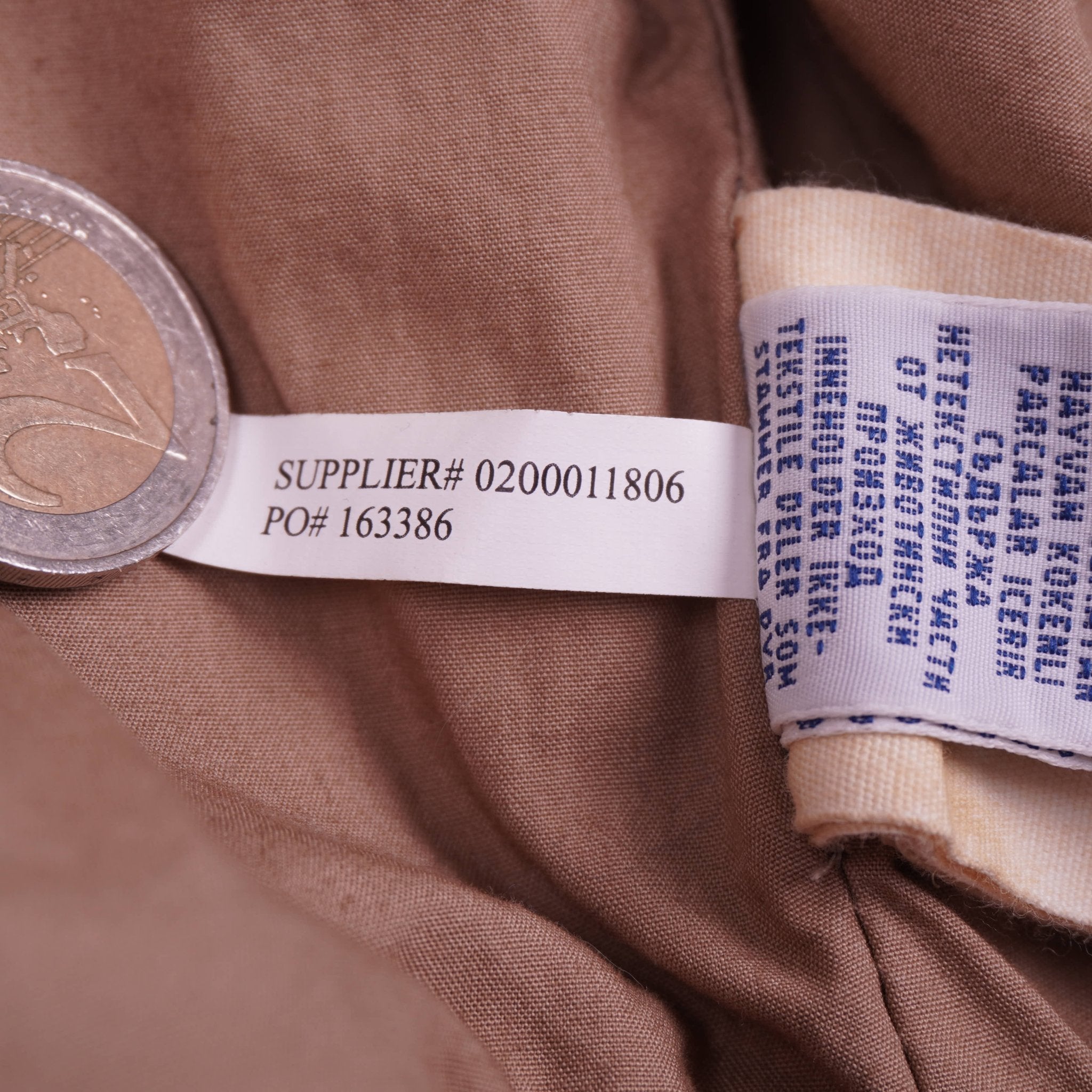 Ralph Lauren Beige Cotton Bomber Jacket - M