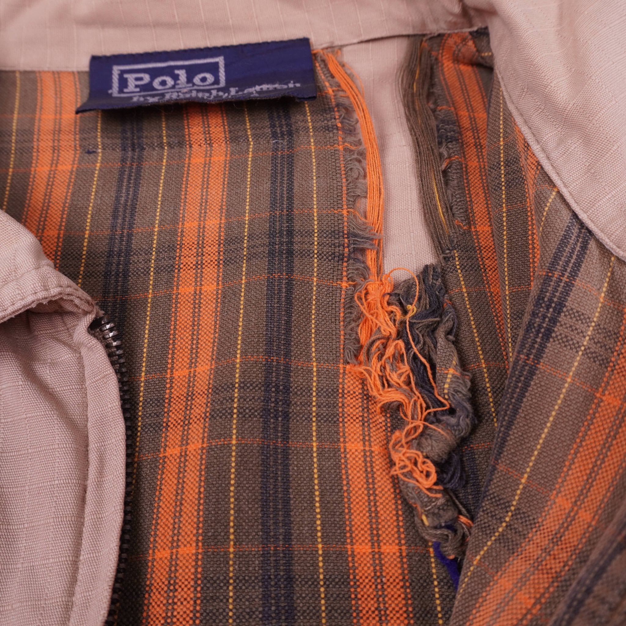 Ralph Lauren Beige Harrington Jacket - XL